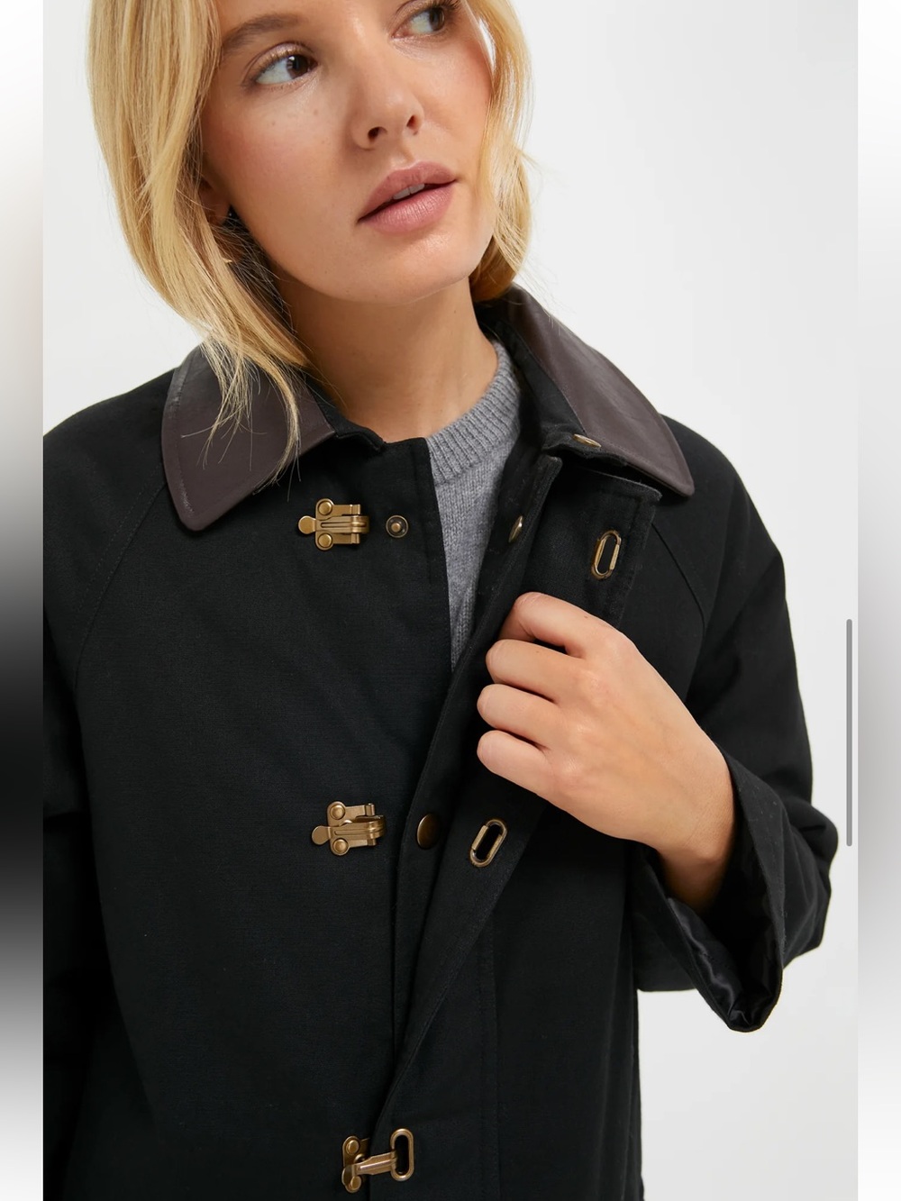 NEW Tuckernuck Brodie Barn Jacket Black Small - Picture 3 of 11